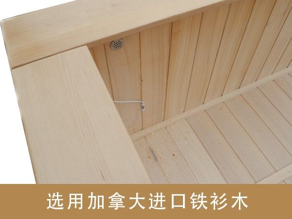 選用加拿大進(jìn)口鐵杉木